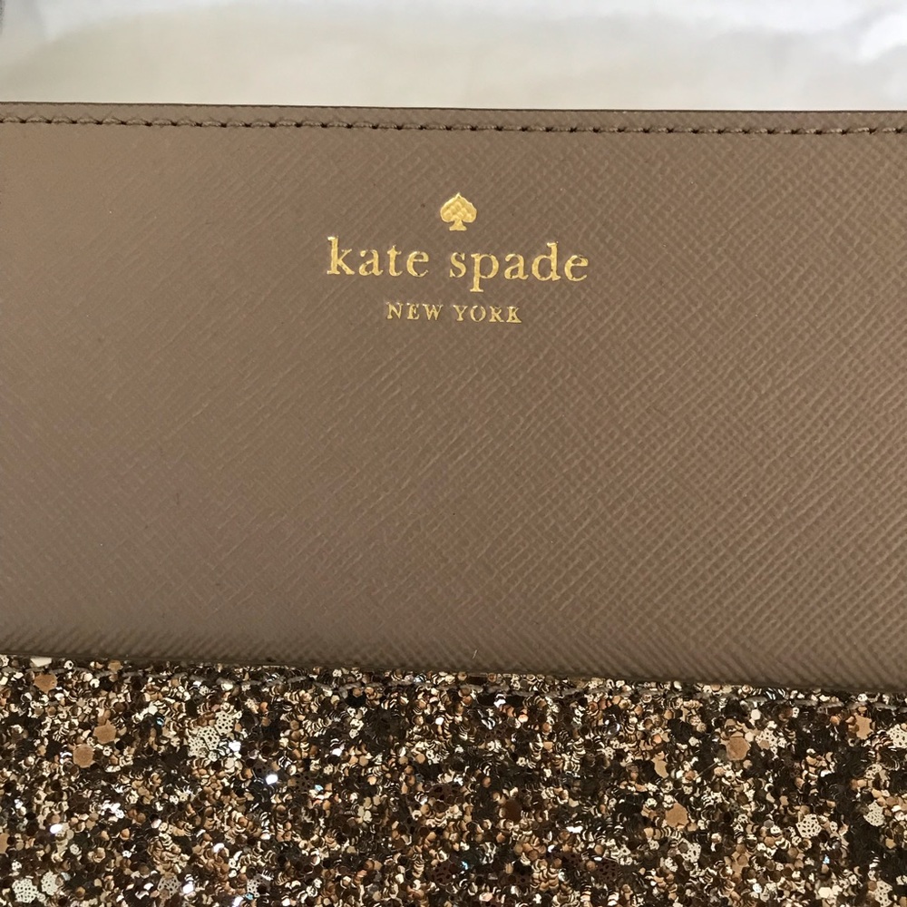 Kate spade NY Greta Court neda glitter wallet - Picture 3 of 5